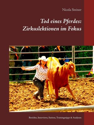 cover image of Tod eines Pferdes--Zirkuslektionen im Fokus